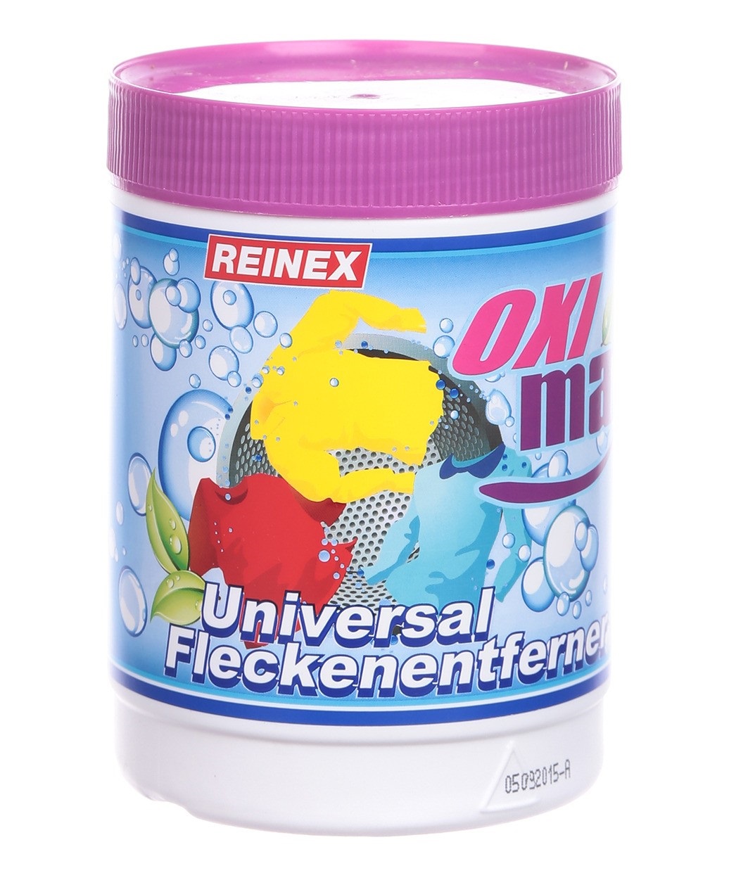 Универсальный порошкообразный пятновыводитель для одежды и тканей Reinex OXYmat 750 г (4068400011121)