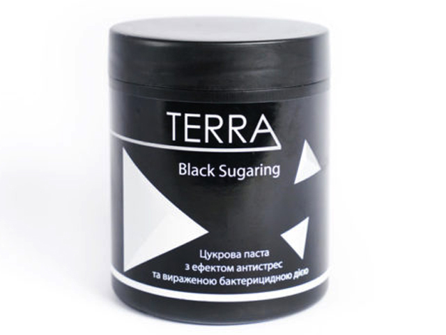 Сахарная паста для эпиляции черная Terra Black Super Hard ( супер — плотная) 700 гр
